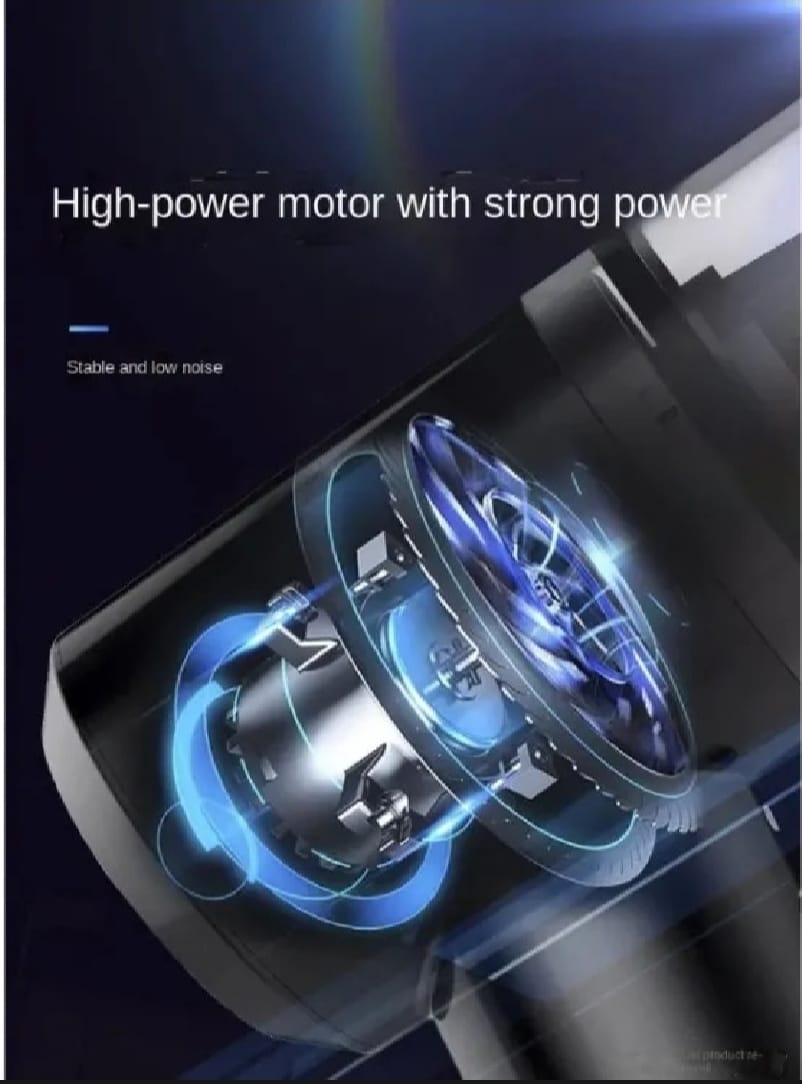 3 In 1 Portable Vacuum Cleaner High Power Strong Suction Vacuum Cleaner For Home, Laptop, Vehicle Interior Cleaner